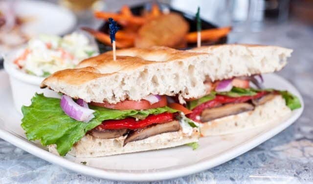 Record-Breaking Portobello Sandwich