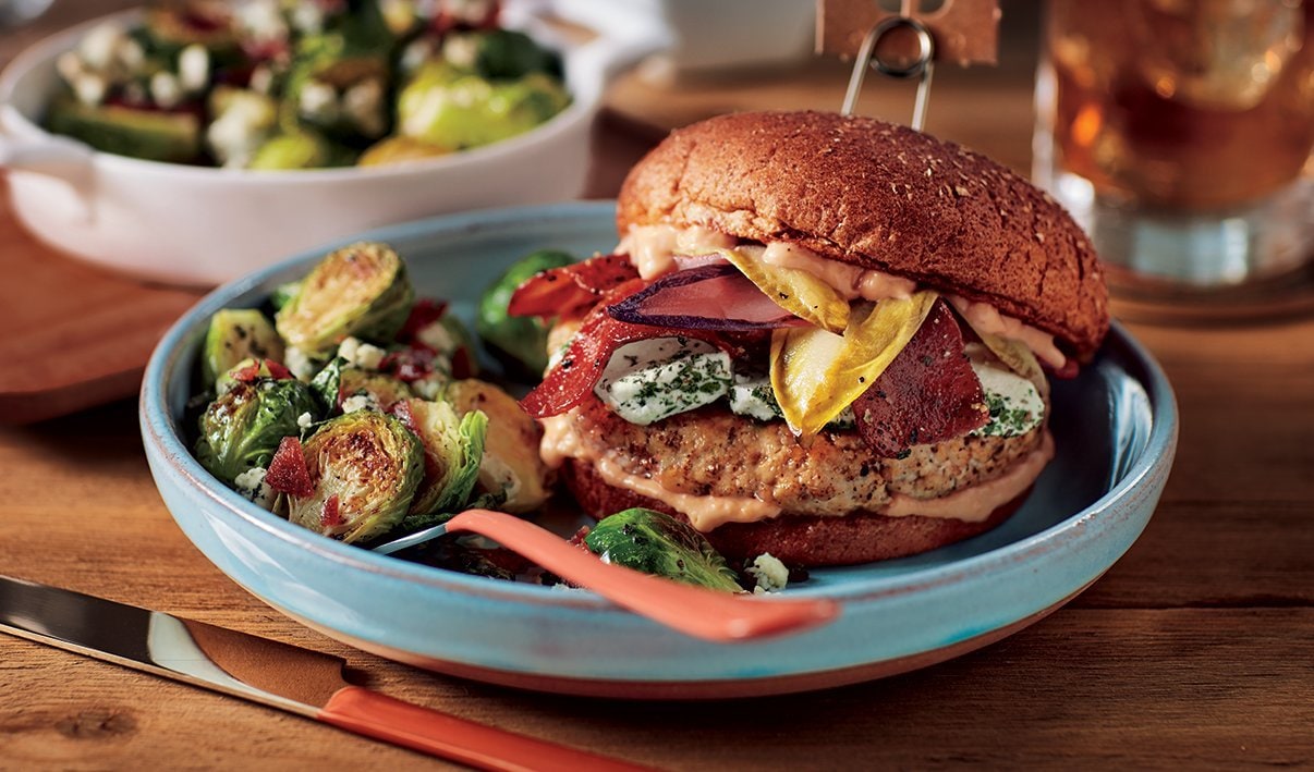 Sweet ‘n Savory Pumpkin Burger – - Recipe