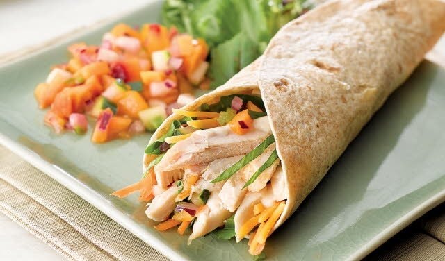 Sweet Score Chicken Wrap