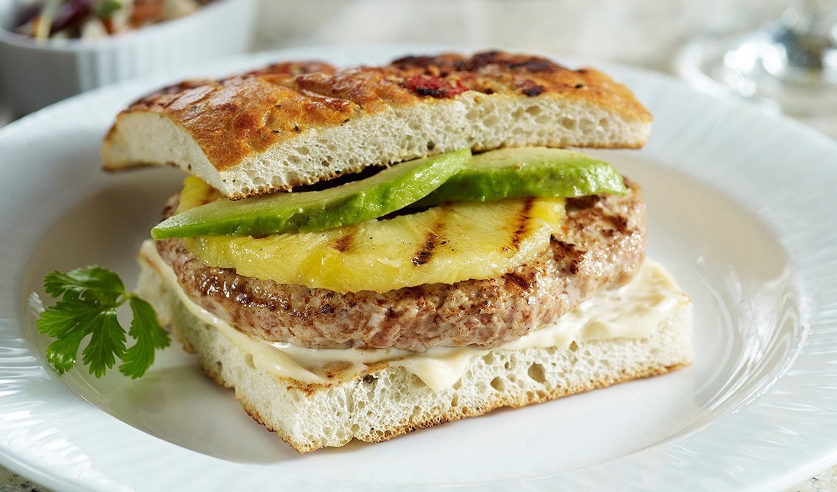 Avocado Turkey Burger