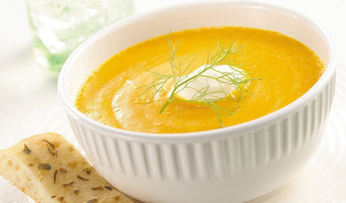 Gingered Carrot Soup – - Recipe