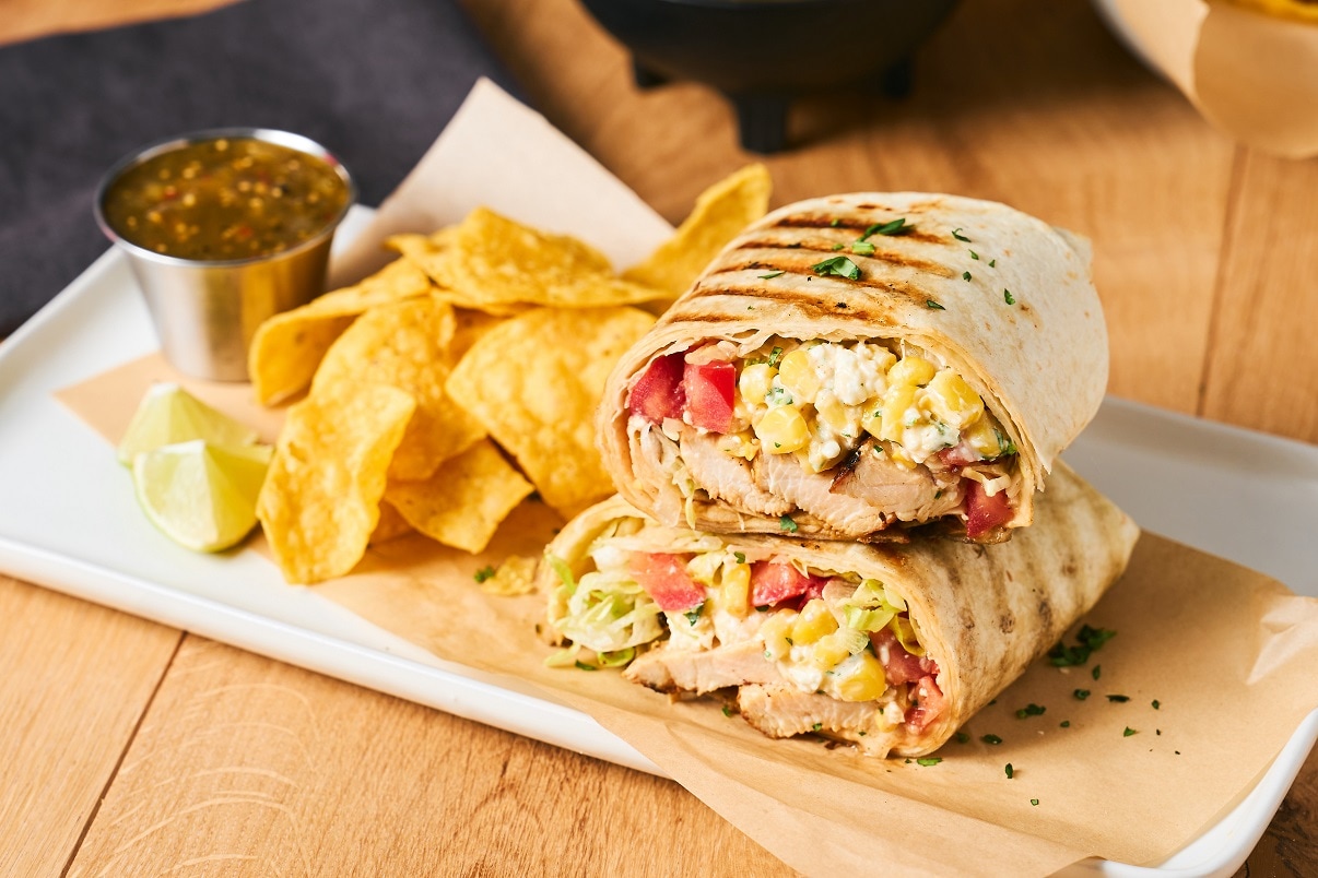 Street Corn Chicken Burrito – - Recipe