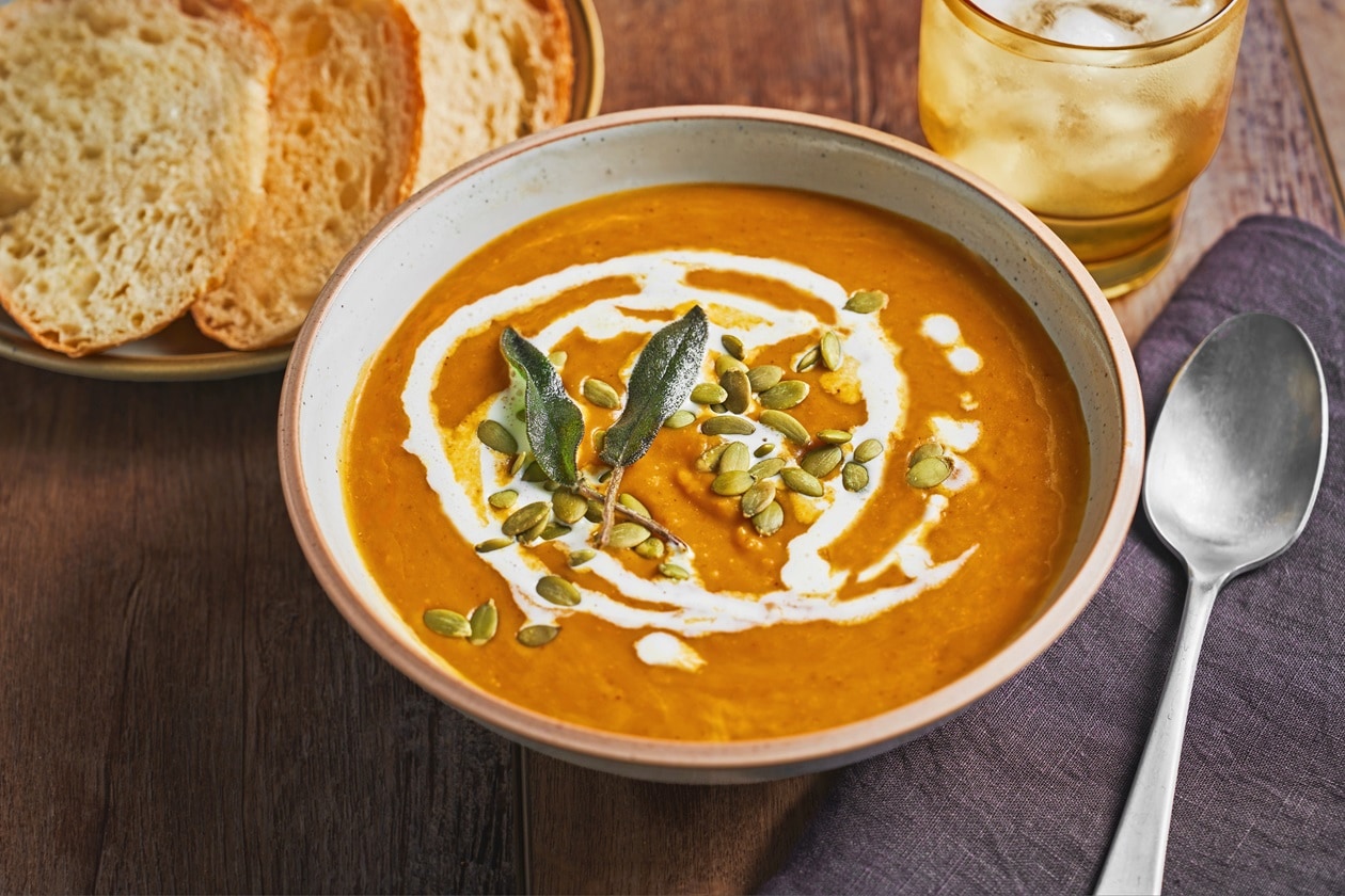 Creamy Pumpkin Soup – - Recipe