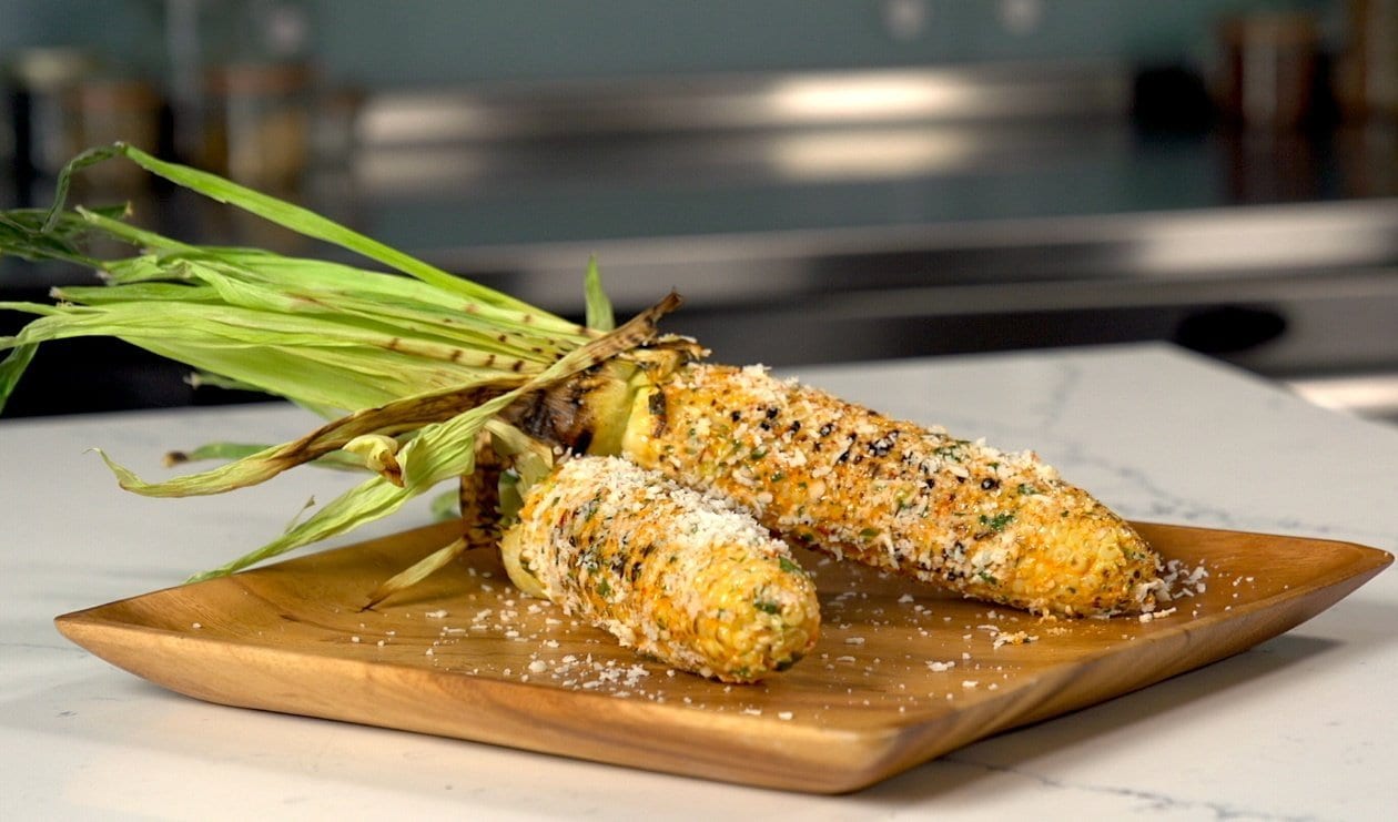 Mexican-Style Charred Corn on the Cob