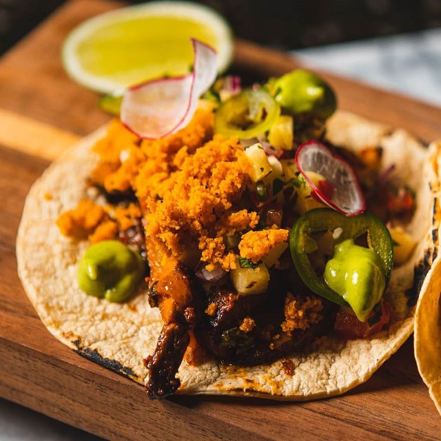 Mushroom Al Pastor Tacos Mushroom Al Pastor Tacos
