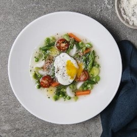 Spring Vegetable and Egg “Cassoulet” Spring Vegetable and Egg “Cassoulet”