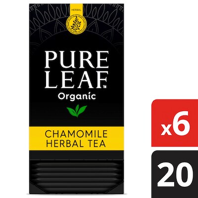 Pure Leaf® Organic Chamomile Herbal Hot Tea 6 x 20 bags -