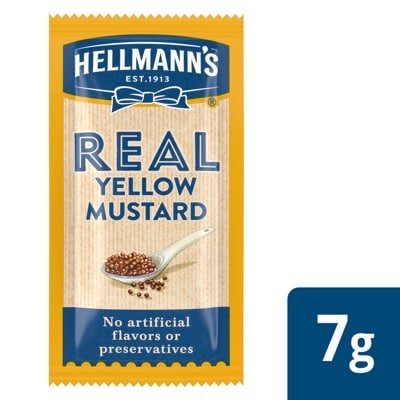 Hellmann's® Yellow Mustard Stick Pack 500 x 0.25 oz - 