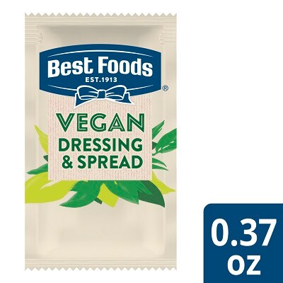 Best Foods® Vegan Mayonnaise .37oz 160 pack - Best Foods® Vegan Mayo is the perfect partner for plant-based dishes your guests crave. Same great taste, plant based.