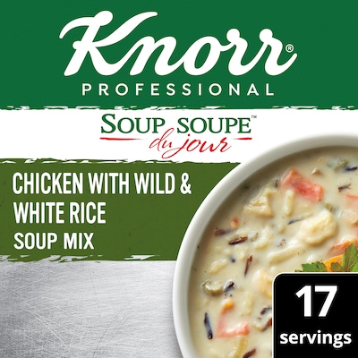 Knorr® Professional Soup du Jour Mix Chicken Wild & White Rice 4 x 30.2 oz -