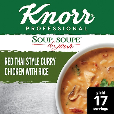 Knorr® Professional Soup du Jour Mix Thai Chicken Curry 4 x 20.6 oz -