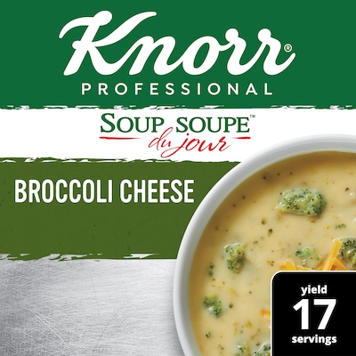 Knorr® Professional Soup du Jour Mix Broccoli Cheese 6 x 20.98 oz - 