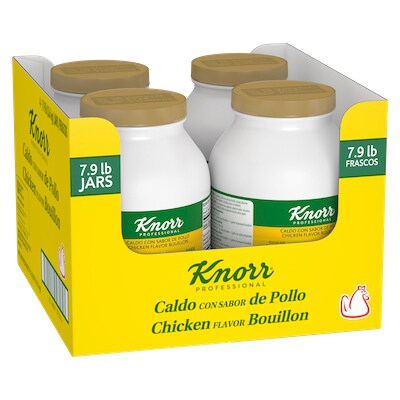 Knorr® Professional Caldo de Pollo/Chicken Bouillon 4 x 7.9 lb -