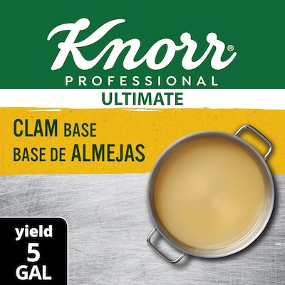 Knorr® Professional Ultimate Clam Bouillon Base 6 x 1 lb - 
