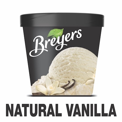 Breyers® Original Natural Vanilla Ice Cream 8 x 16 oz - 