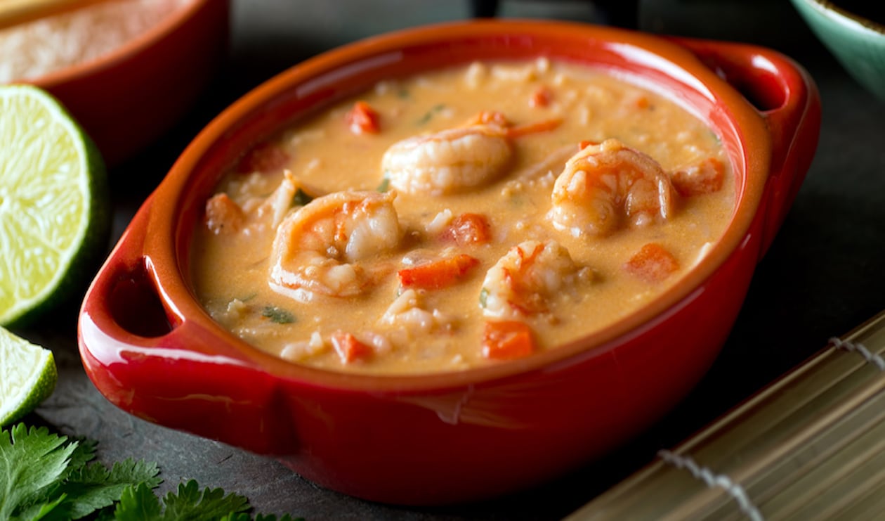 Shrimp Soup with Nopales – - Recipe