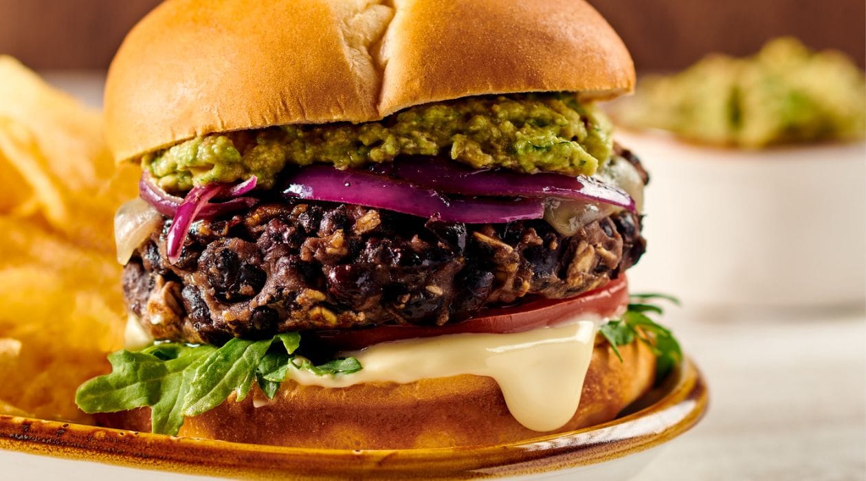 Delectable Black Bean Burger with Creamy Vegan Mayo – - Recipe