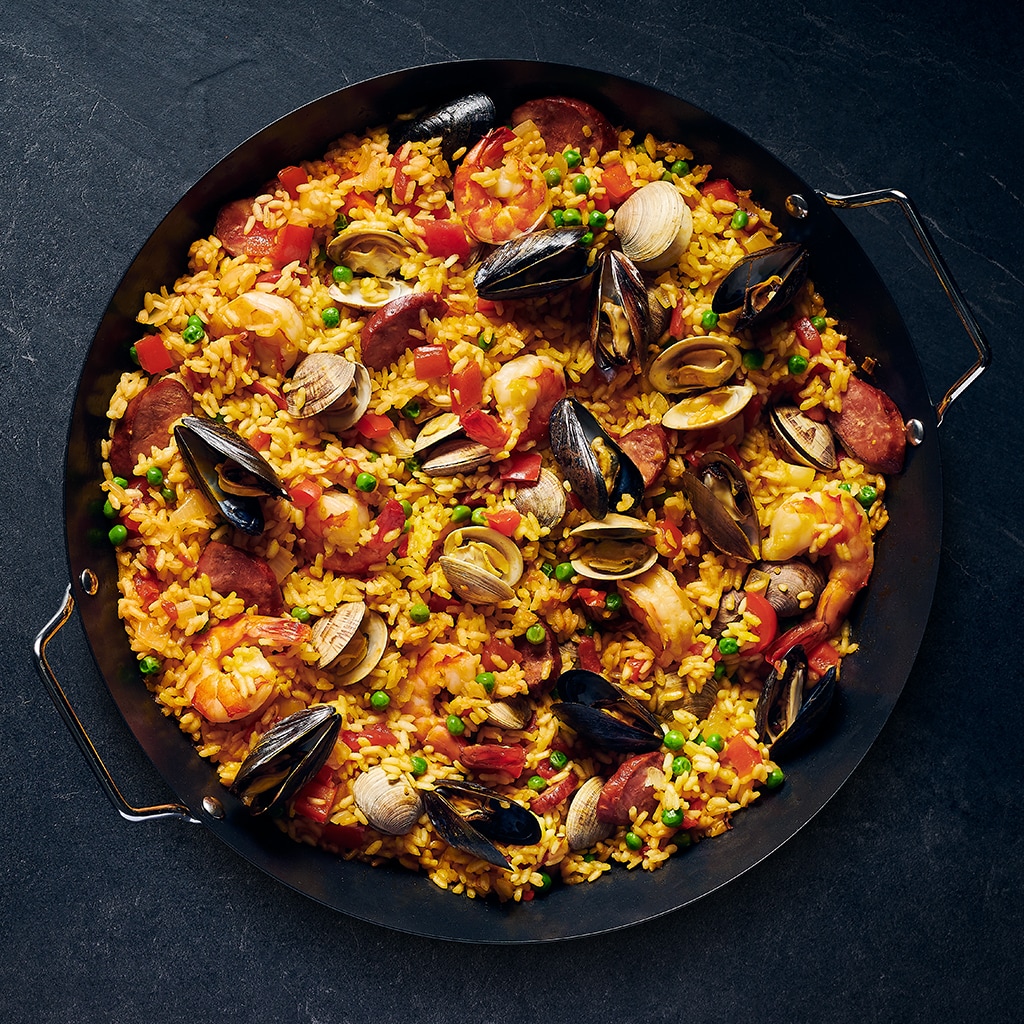 Traditional Shellfish Paella