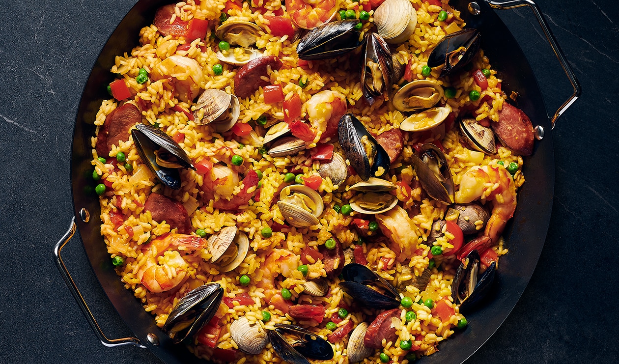 Traditional Shellfish Paella - Recipe