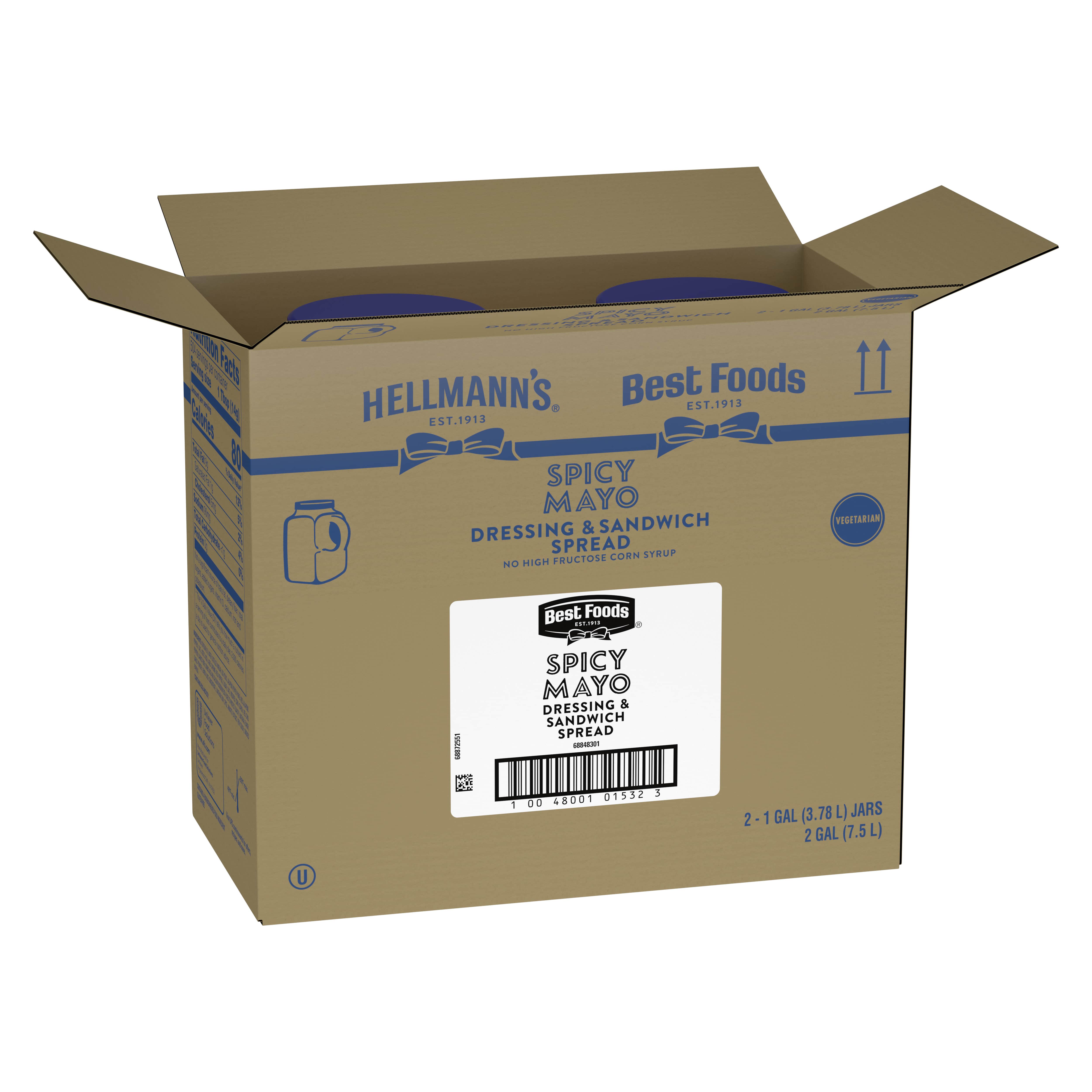 Best Foods® Spicy Mayo 2 x 1 Gal - 