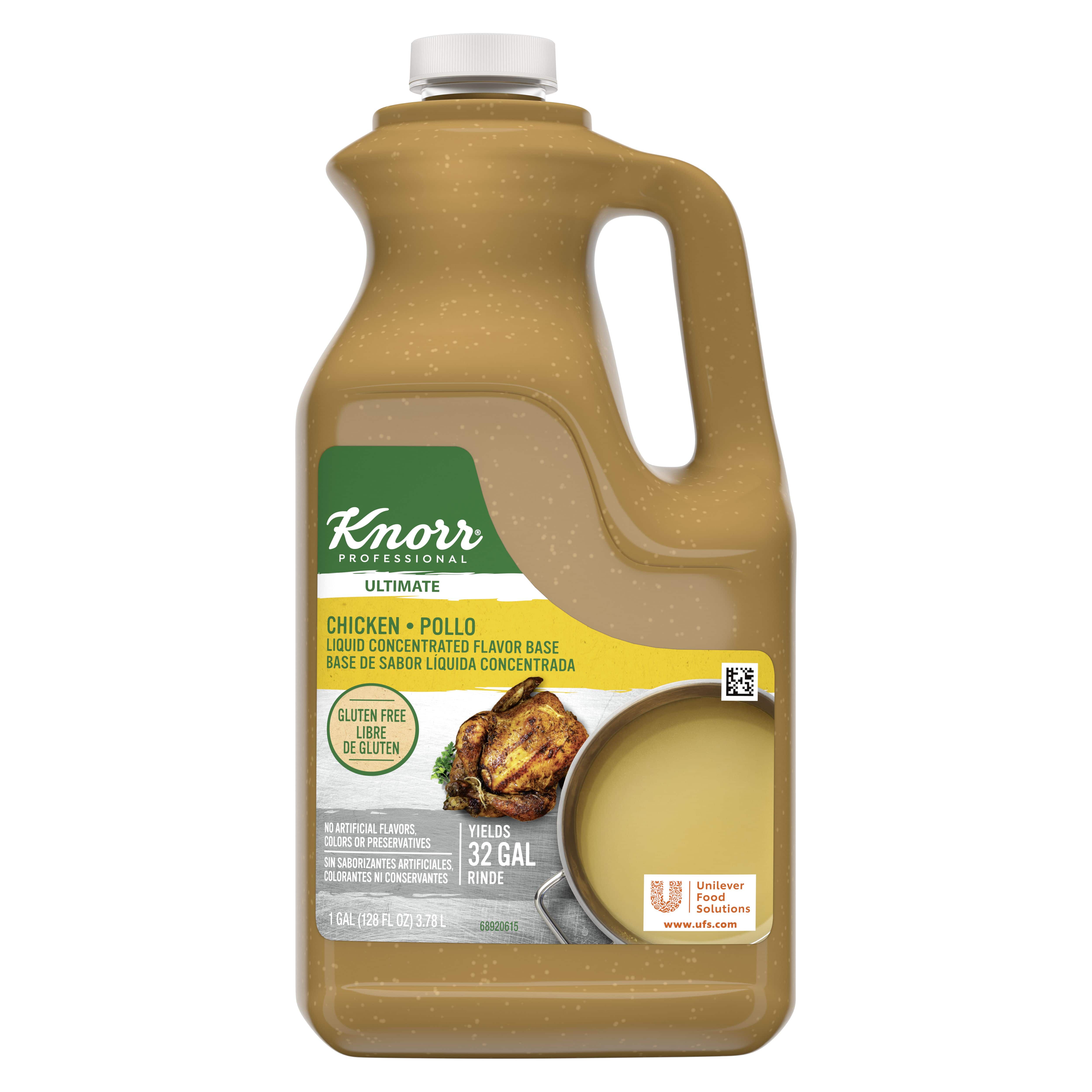 Knorr Professional Liquid Concentrated Chicken Base 2 x 1 GAL - 