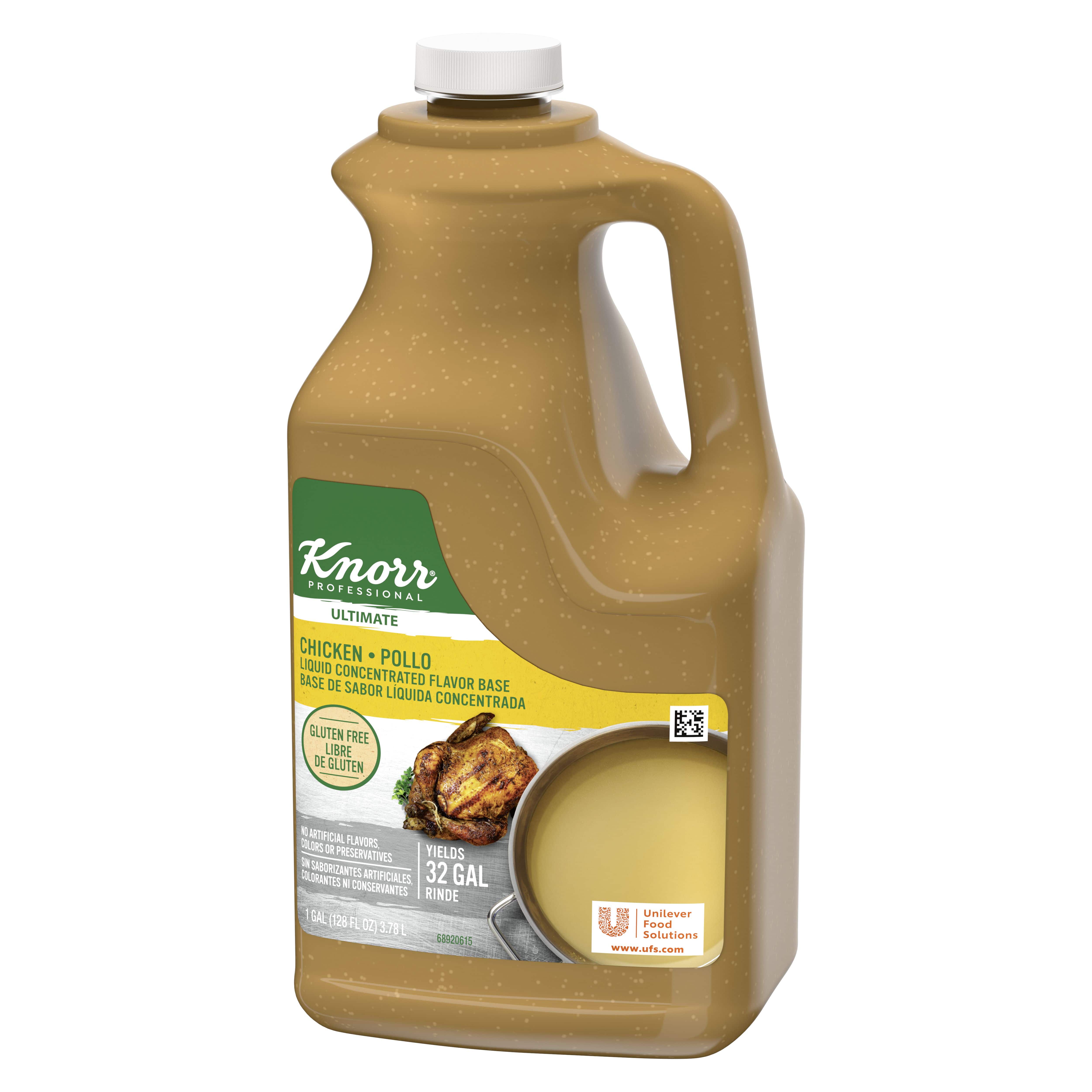 Knorr Professional Liquid Concentrated Chicken Base 2 x 1 GAL - 