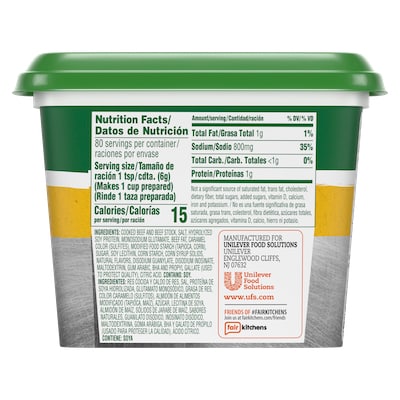Knorr® Professional 095 Beef Base 12 x 1 lb - 