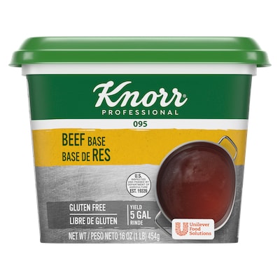 Knorr® Professional 095 Beef Base 12 x 1 lb - 