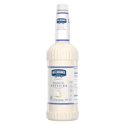 Hellmann's® Classics Ranch Salad Dressing 6 x 32 oz - To your best salads with Hellmann's® Classics Ranch Salad Dressing (6 x 32 oz) that looks, performs and tastes like you made it yourself.