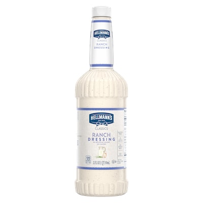 Hellmann's® Classics Ranch Salad Dressing 6 x 32 oz - To your best salads with Hellmann's® Classics Ranch Salad Dressing (6 x 32 oz) that looks, performs and tastes like you made it yourself.