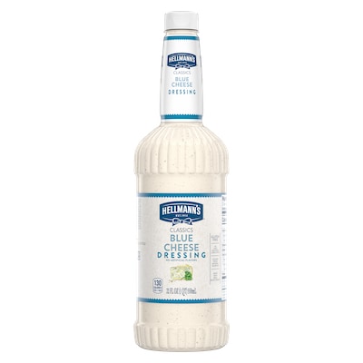 Hellmann's® Classics Blue Cheese Salad Dressing 6 x 32 oz - To your best salads with Hellmann's® Classics Blue Cheese Salad Dressing (6 x 32 oz) that looks, performs and tastes like you made it yourself.