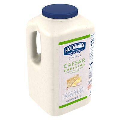 Hellmann's® Classics Caesar Dressing 4 x 1 gal - To your best salads with Hellmann's® Classics Caesar Dressing (4 x 1 gal) that looks, performs and tastes like you made it yourself.