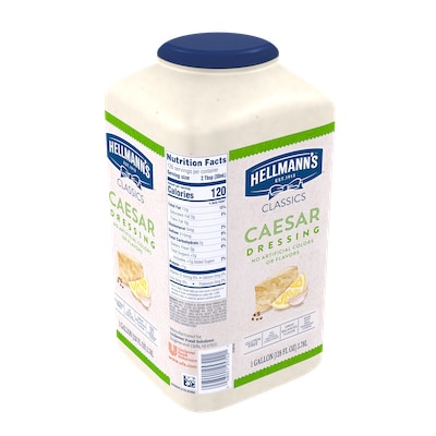 Hellmann's® Classics Caesar Dressing 4 x 1 gal - To your best salads with Hellmann's® Classics Caesar Dressing (4 x 1 gal) that looks, performs and tastes like you made it yourself.