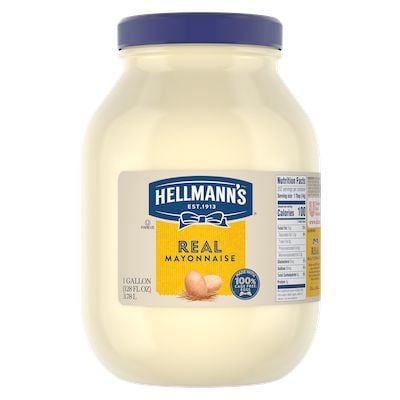 Hellmann's® Real Mayonnaise 1 gal 4 pack - Hellmann's® Real Mayonnaise (4 x 1 gal) brings out the flavor of quality meat and produce.