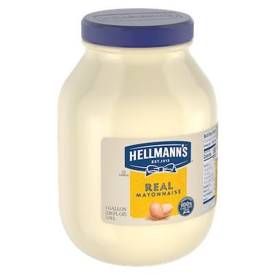 Hellmann's® Real Mayonnaise 1 gal 4 pack - Hellmann's® Real Mayonnaise (4 x 1 gal) brings out the flavor of quality meat and produce.