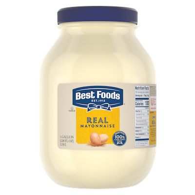 Best Foods® Real Mayonnaise 4 x 1 gal - Best Foods Real Mayonnaise for Food Service Gallon is a perfect balance of acidic and sweet flavor.