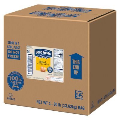 Best Foods® Real Mayonnaise Bag-in-a-Box 1 x 30 lb - 