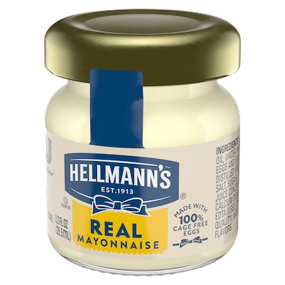 Hellmann's® Real Mayonnaise Mini Jar 72 x 1.2 oz - 