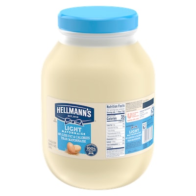 Hellmann's® Light Mayonnaise 4 x 1 gal - Hellmann's® Light Mayonnaise (4 x 1 gal) brings out the flavor of quality meat and produce.