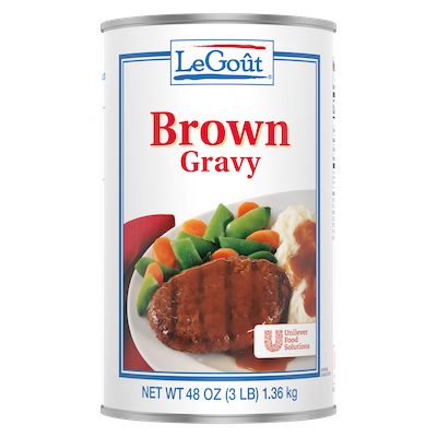 LeGout® Brown Gravy Mix 12 x 48 oz - 