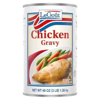 LeGout® Chicken Gravy Mix 12 x 48 oz - 