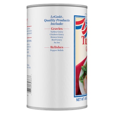 LeGout® Turkey Gravy Mix 12 x 49 oz - 