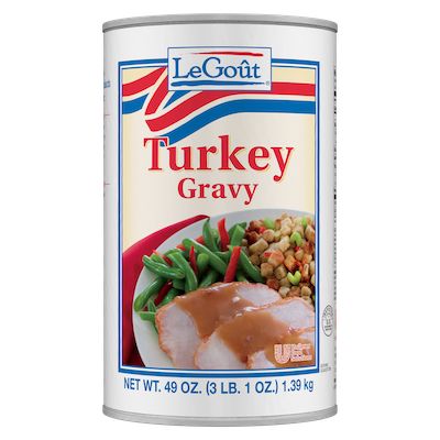 LeGout® Turkey Gravy Mix 12 x 49 oz - 