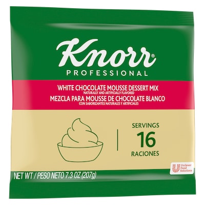 Knorr® Professional Milk White Chocolate Mousse Mix 10 x 7.3 oz - 