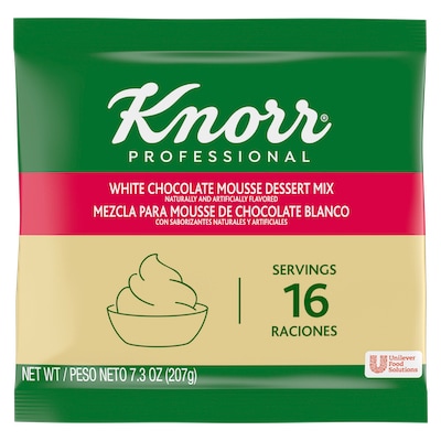 Knorr® Professional Milk White Chocolate Mousse Mix 10 x 7.3 oz - 