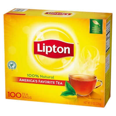 Lipton® Black Tea 10 x 100 bags - Lipton varieties such as the Lipton® Black Tea (10 x 100 bags) suit every mood.