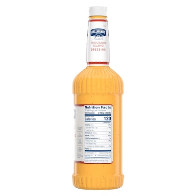 Hellmann's® Classics Thousand Island Salad Dressing 6 x 32 oz - To your best salads with Hellmann's® Classics Thousand Island Salad Dressing (6 x 32 oz) that looks, performs and tastes like you made it yourself.