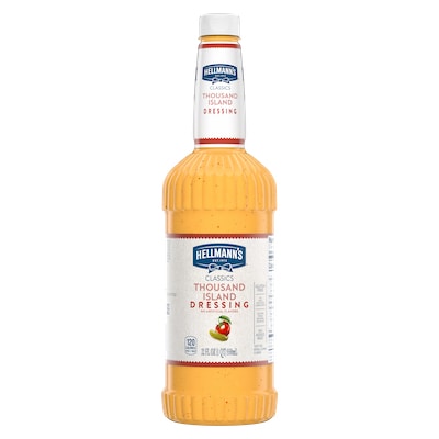 Hellmann's® Classics Thousand Island Salad Dressing 6 x 32 oz - To your best salads with Hellmann's® Classics Thousand Island Salad Dressing (6 x 32 oz) that looks, performs and tastes like you made it yourself.