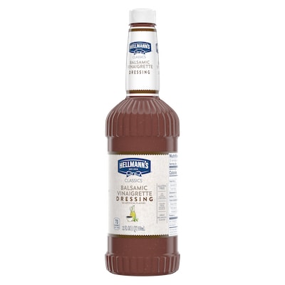 Hellmann's® Classics Balsamic Vinaigrette 6 x 32 oz - To your best salads with Hellmann's® Classics Balsamic Vinaigrette Dressing (6 x 32 oz) that looks, performs and tastes like you made it yourself.