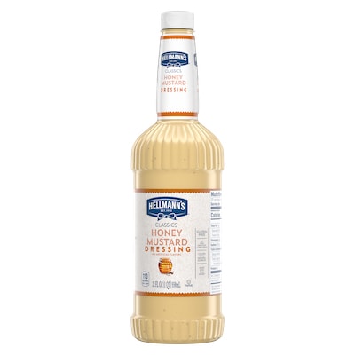 Hellmann's® Classics Honey Mustard Salad Dressing 6 x 32 oz - To your best salads with Hellmann's® Classics Honey Mustard Salad Dressing (6 x 32 oz) that looks, performs and tastes like you made it yourself.